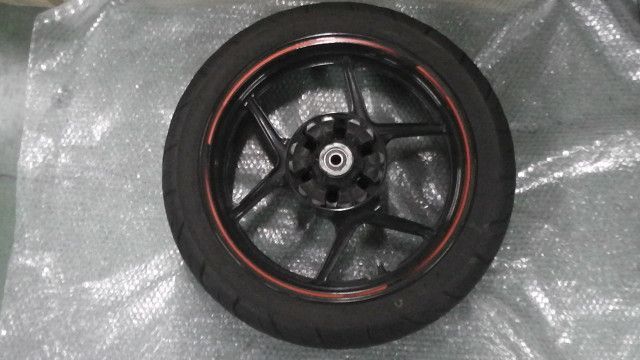 ニンジャ Ninja 250R　EX250K　の　リアホイール タイヤ付:#1675904608