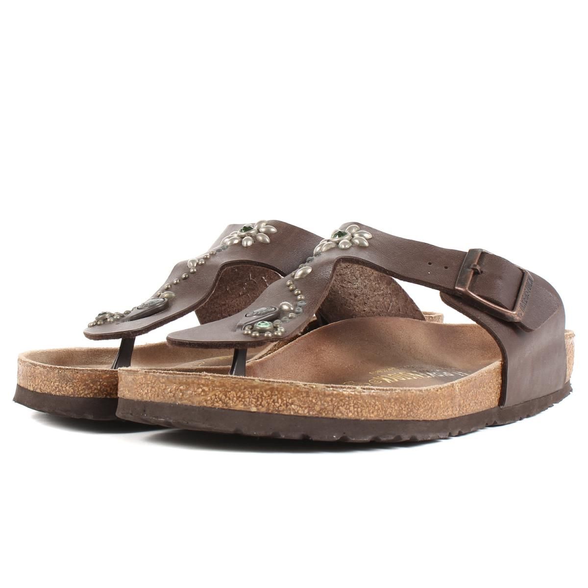 BIRKENSTOCK ビルケンシュトック サンダル ×HTC フラワースタッズ