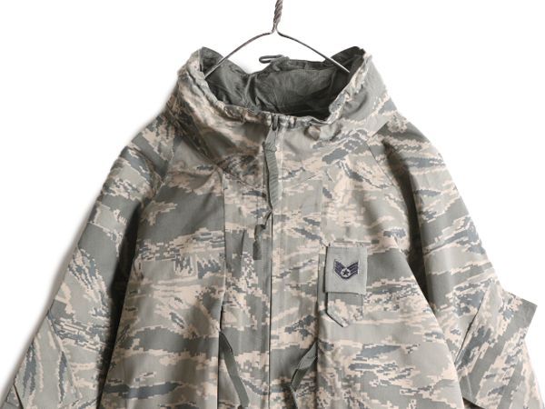 09年製 米軍実物 APECS ゴアテックス デジタル タイガーカモ 迷彩 ジャケット X-LARGE LONG / 古着 軍物 ミリタリー USAF ABU エアフォース お得なクーポン配布中!】 09年製 米軍実物 APECS ゴアテックス