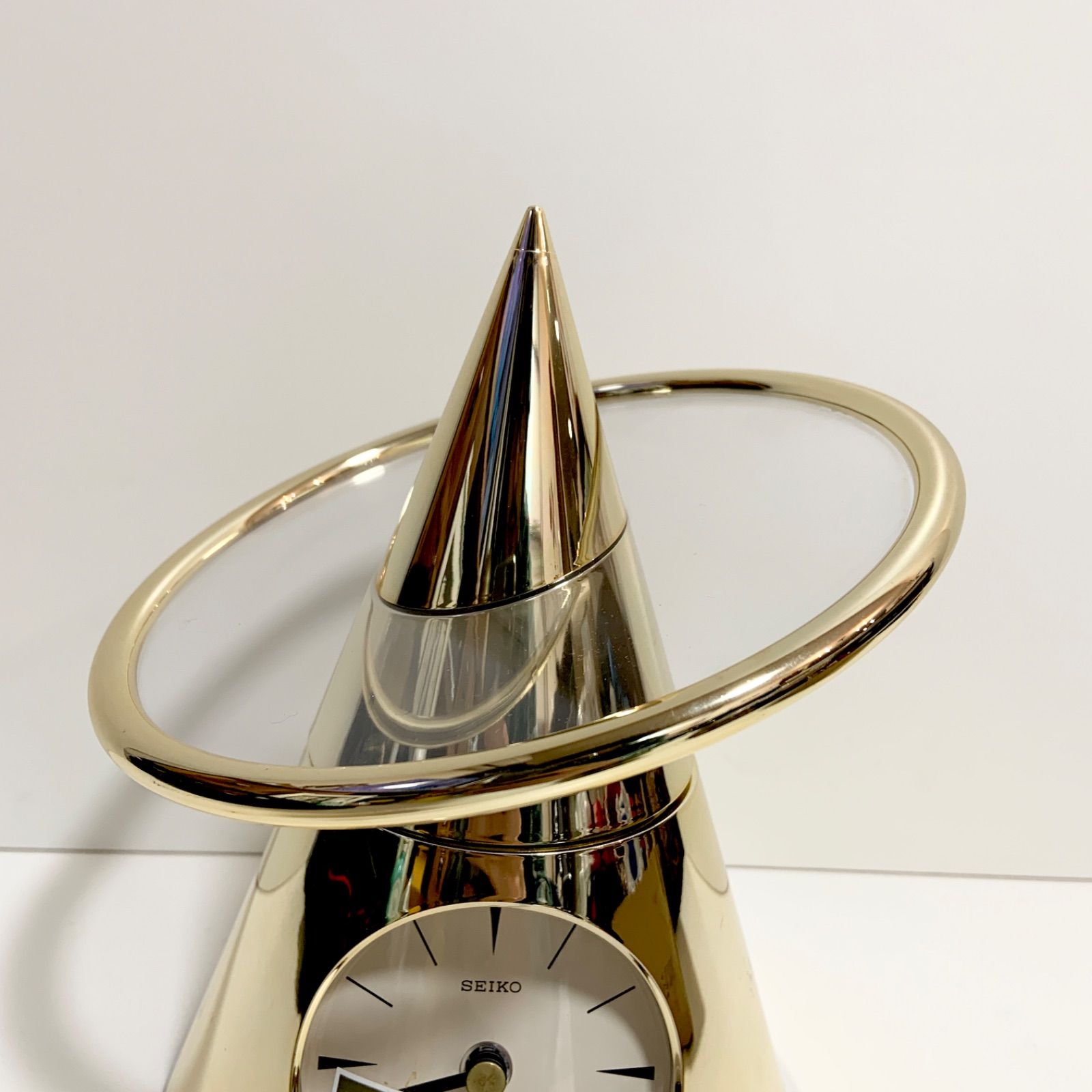 ヴィンテージ SEIKO 置き時計 スペースエイジ ポストモダン レトロ 80's SEIKO ポストモダン vintage clock スペースエイジ 80's