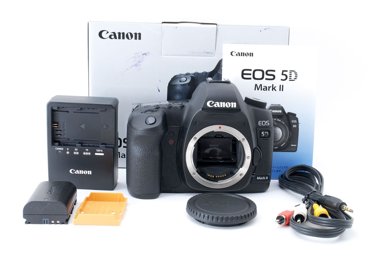 キャノン Canon イオス EOS 5D Mark II 本体+付属品 - メルカリ