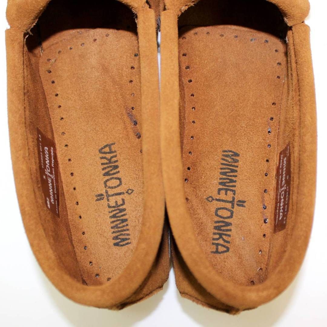 MINNETONKA/ミネトンカ モカシン シューズ 靴 ブラウン 402 サイズ:5 FS Aランク - メルカリShops