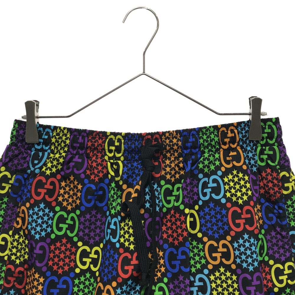 GUCCI (グッチ) Psychedelic GG Nylon Shorts GGサイケデリック 総柄