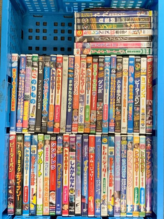 4 DVD アニメ キッズ まとめて 50本以上 セット のりもの 列車 ミニオン トムとジェリー
