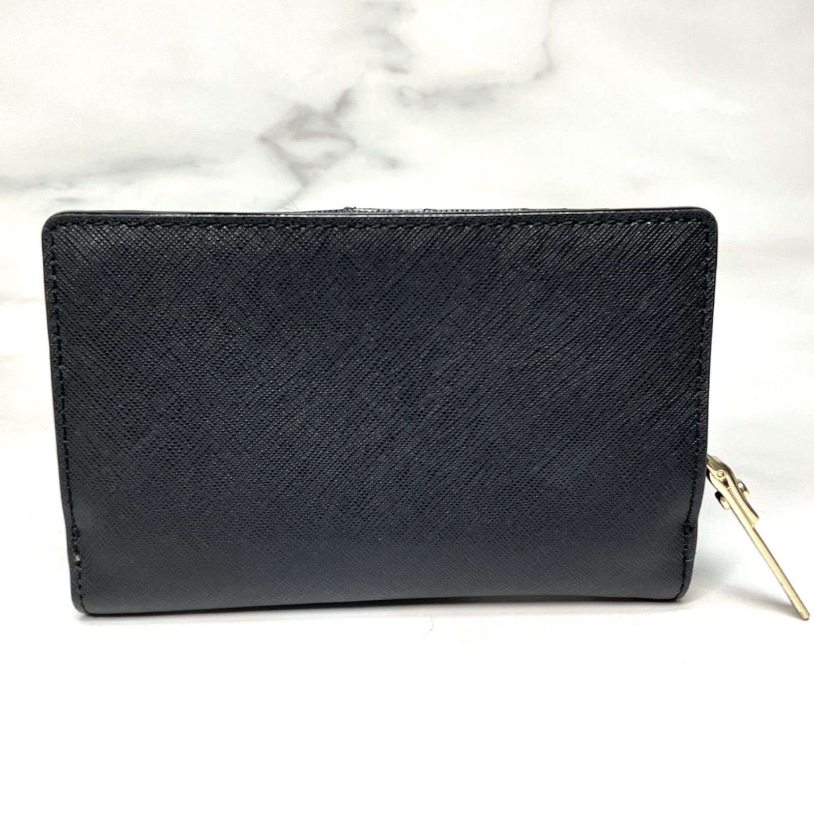 美品】kate spade NEW YORK ケイトスペードニューヨーク 小財布 二