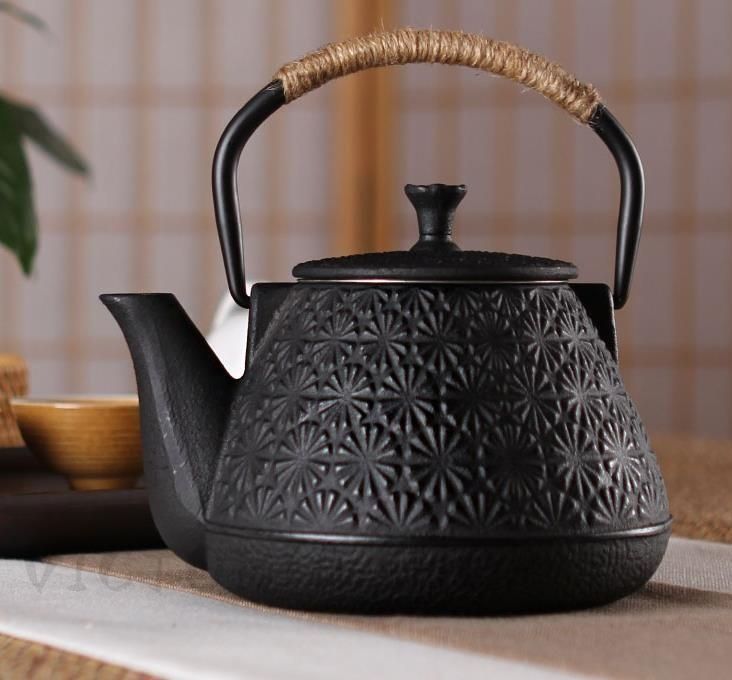 新品・未使用】手作り鉄器 老鉄瓶 壺 鉄やかん 鉄分補給 急須