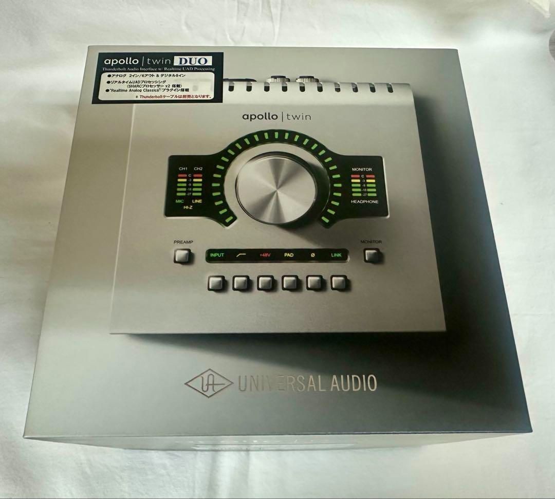 APOLLO TWIN Duo サンダーボルト ケーブル デッキセーバー付 APOLLO TWIN Duo サンダーボルト ケーブル デッキセーバー付