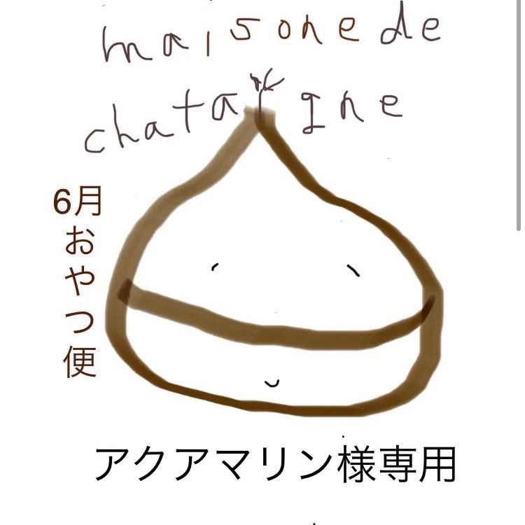 アクアマリン様専用 おやつ便 - maison de chataigne - メルカリ