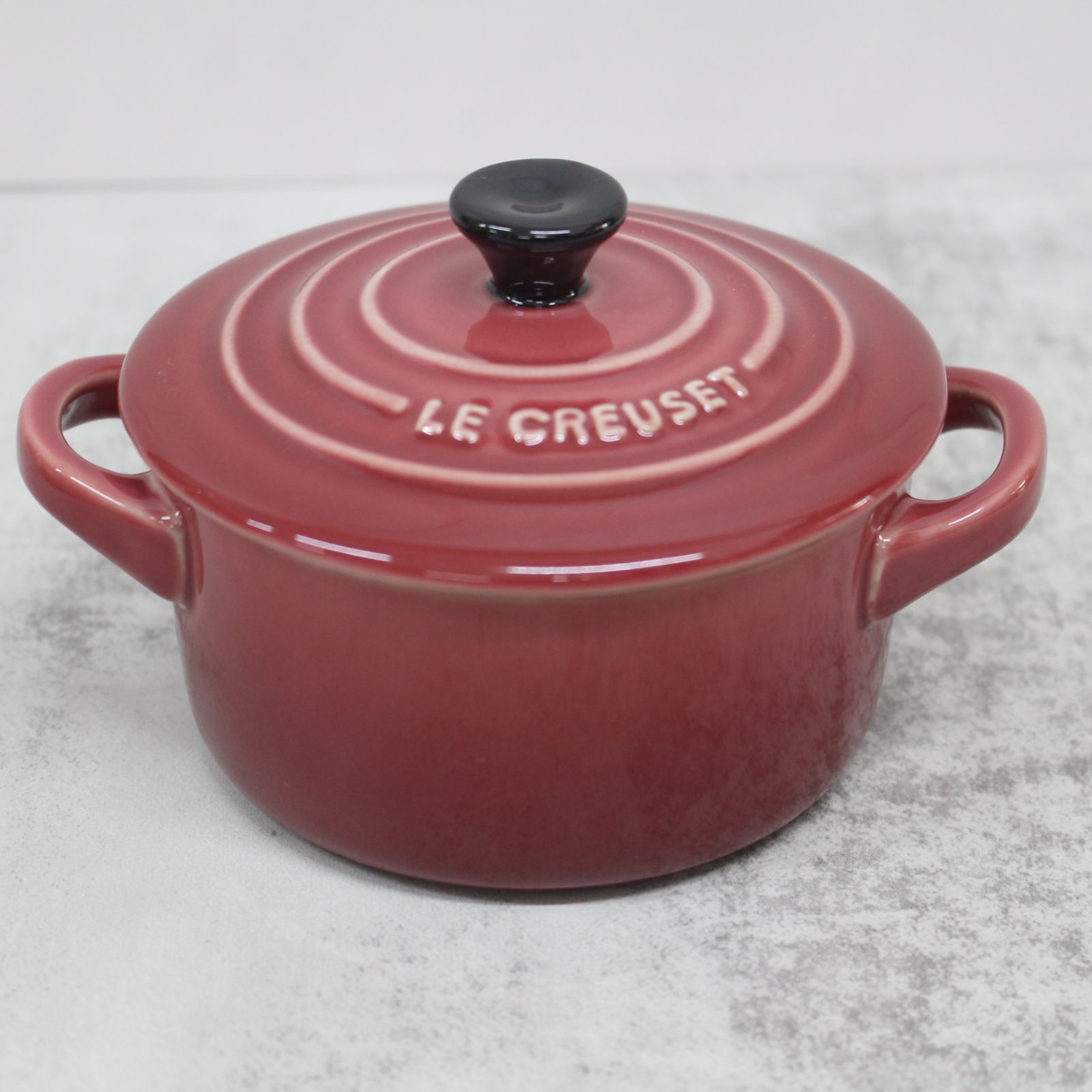 S060)LE CREUSET/ル・クルーゼ ミニココットフォンデュセット 910222