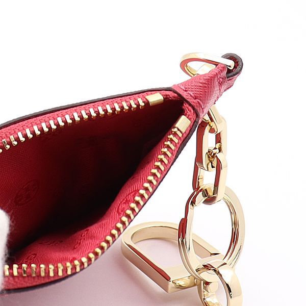 未使用品 トリーバーチ コインケース/小銭入れ マゼンダピンク KYM  