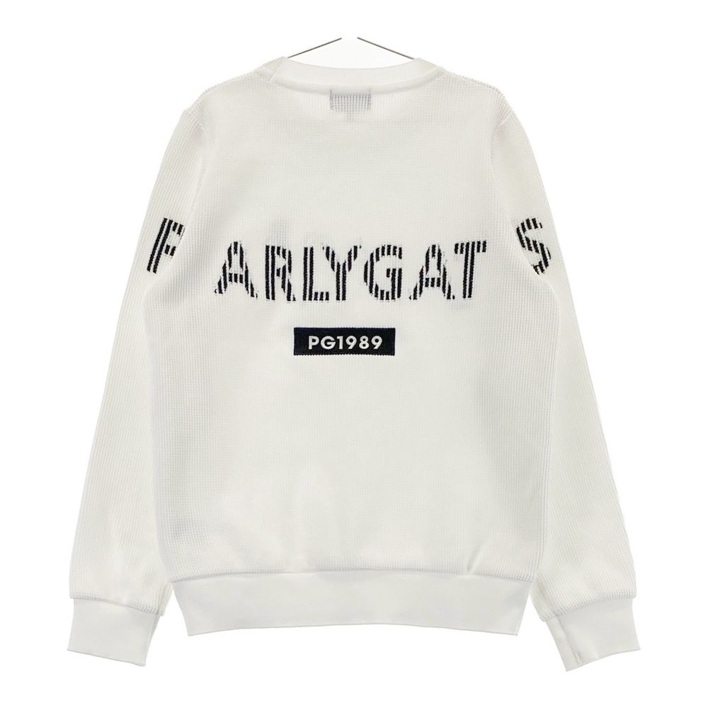 サイズ 0 PEARLY GATES パーリーゲイツ モデル 長袖ニットセーター ホワイト系 240101510714 ゴルフウェア レディース ストスト