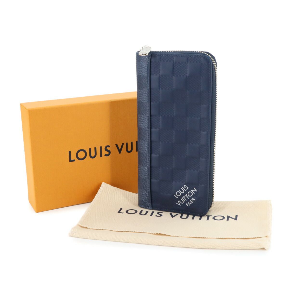 良品 ルイヴィトン ダミエアンフィニ ジッピーウォレット ヴェル