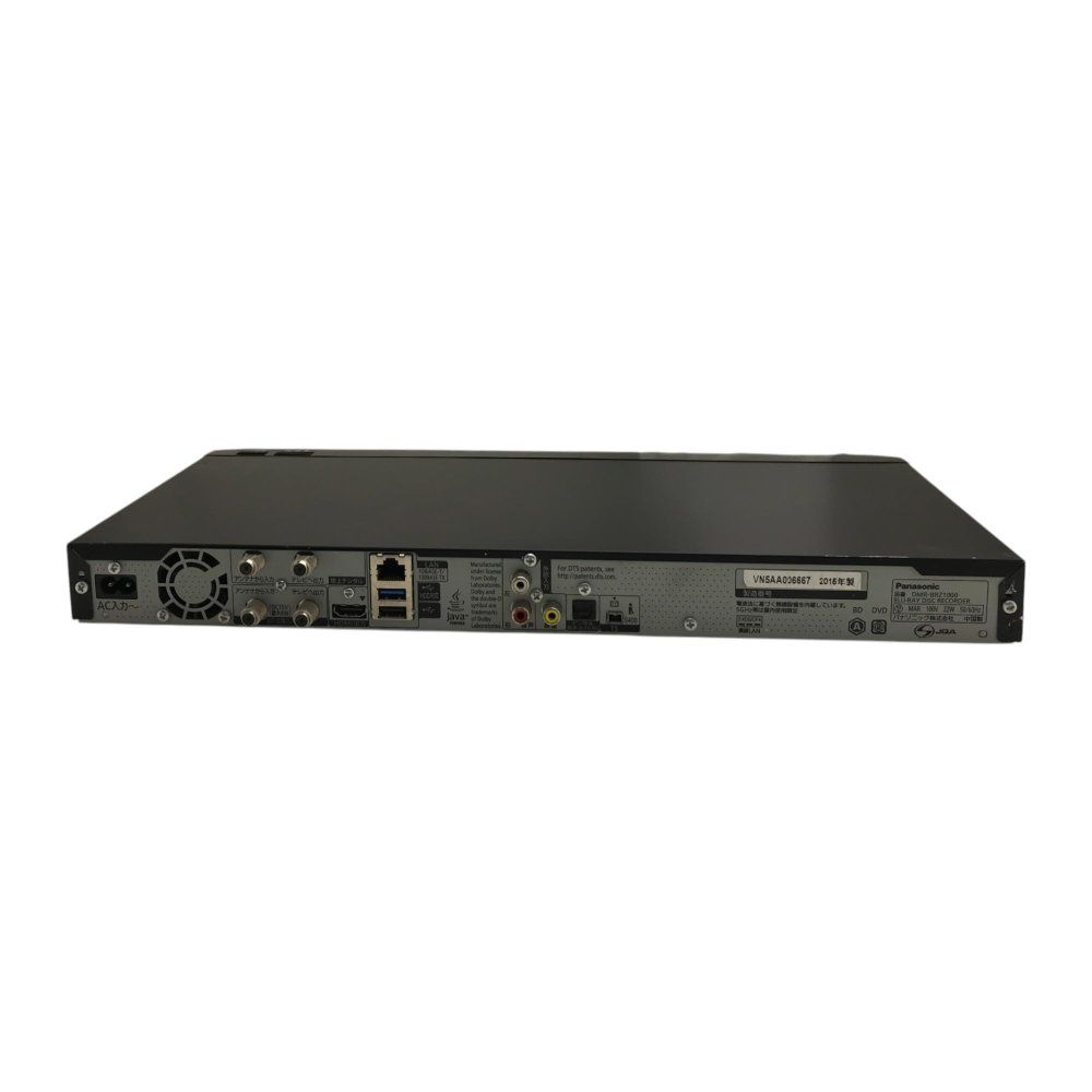 Panasonic ブルーレイ DMR-BRZ1000 Panasonic Blu-ray Recorder DIGA DMR-BRZ1000 2 Tuner HDD