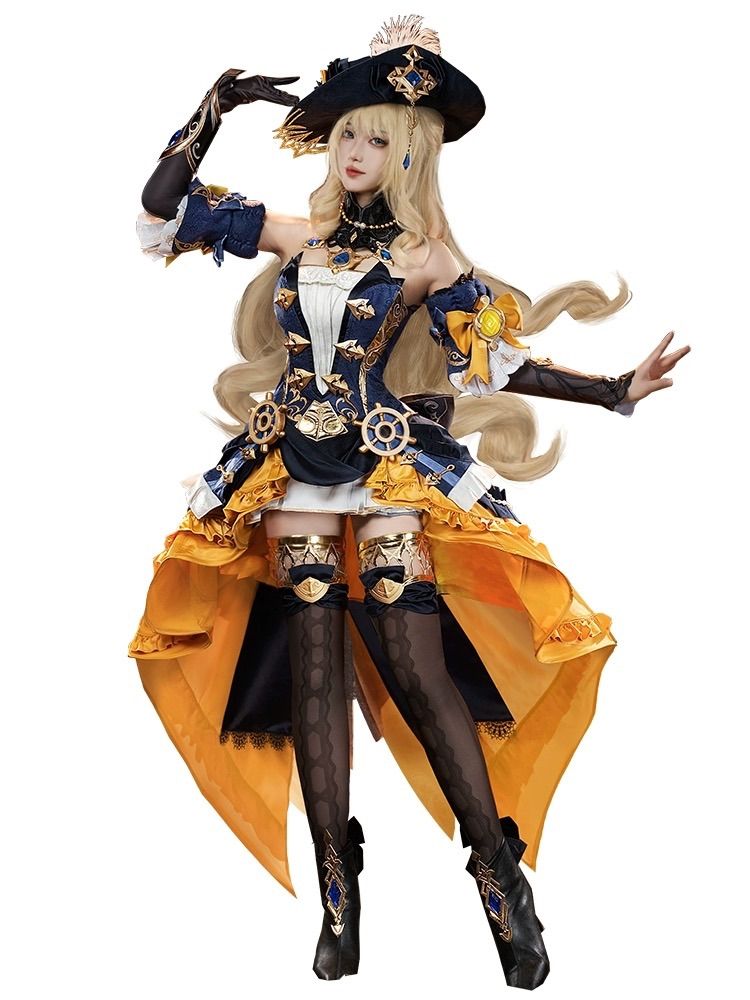 猫屋小舗 原神 ナヴィア コスプレ衣装セット 原神 猫屋小舗 ナヴィア