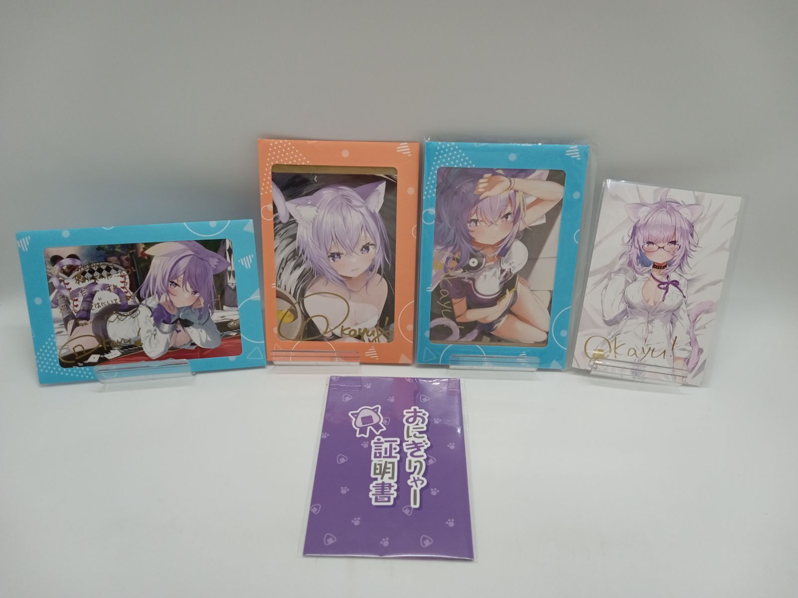 ホロライブ 猫又おかゆ ファッション ポストカードセット [3-7FF0268-312]