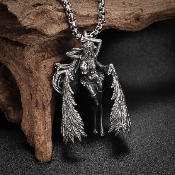 [希少] 天使　女神像　最終価格 入荷！【慈善事業】智天使サキエル 8枚羽折り畳みver セクシー 女神像