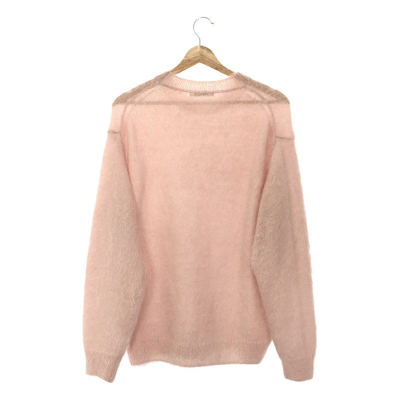 AURALEE - 【美品】  AURALEE / オーラリー | 2022AW | BRUSHED SUPER KID MOHAIR KNIT PULL OVER / スーパーキッドモヘヤ ニット プルオーバー | 1 | ピンク | レディース AURALEE / オーラリー | 2022AW | BRUSHED SUPER KID MOHAIR