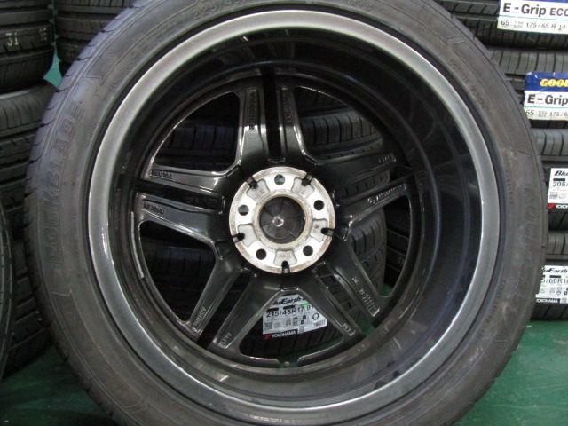【溝ありで美品】メルセデスベンツ　W177　Aクラス純正　AMG5スポーク 現品お買い得セット】メルセデスベンツ W177 Aクラス純正 AMG5