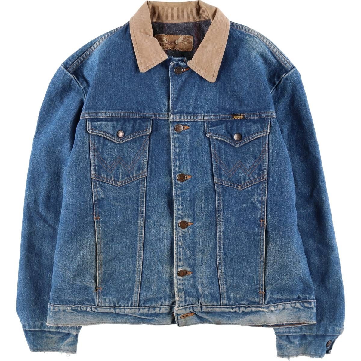 古着 90年代 ラングラー Wrangler デニムジャケット Gジャン