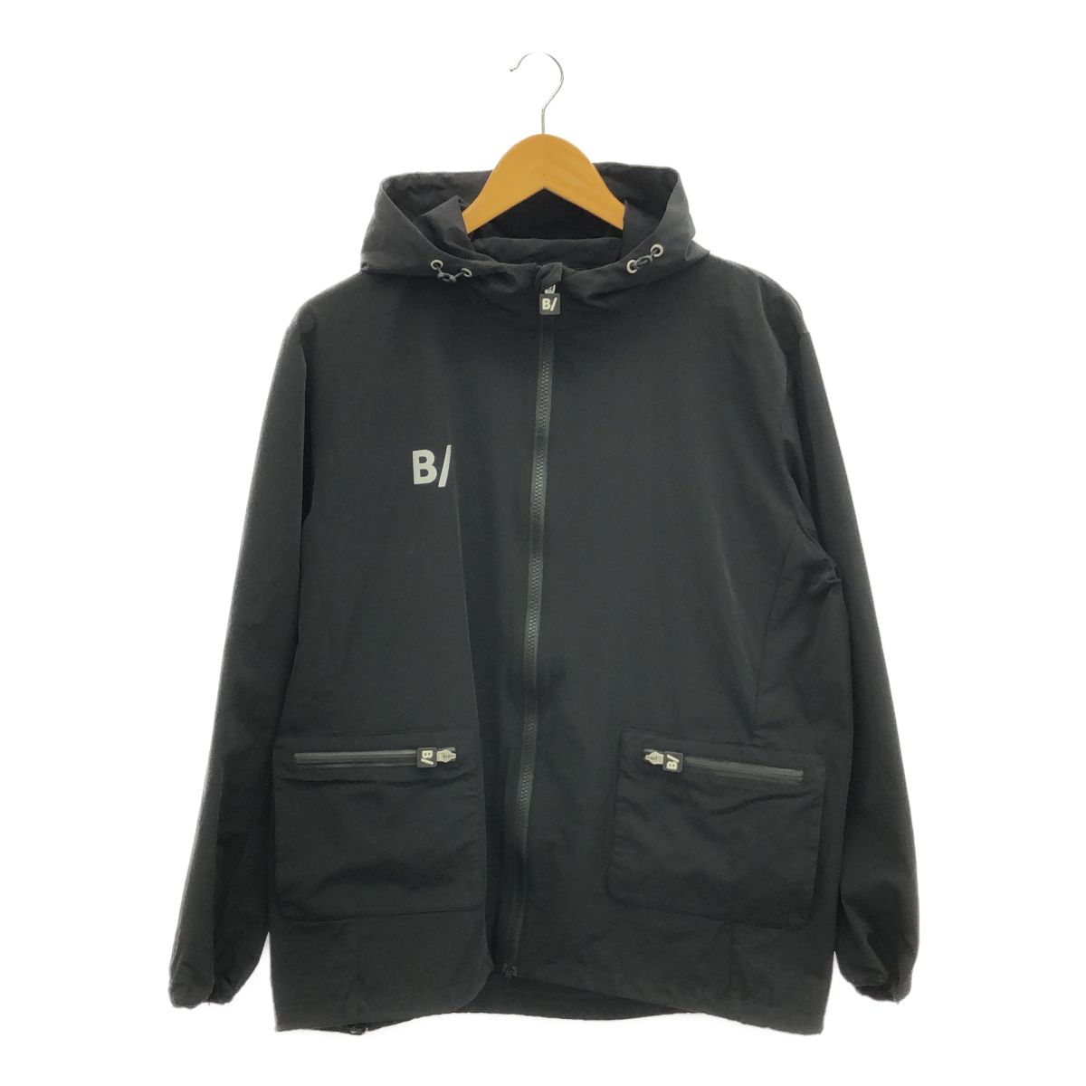 B/ ビースラッシュ サイズL 4WAY STRETCH BLK ナイロンジャケット BLK 