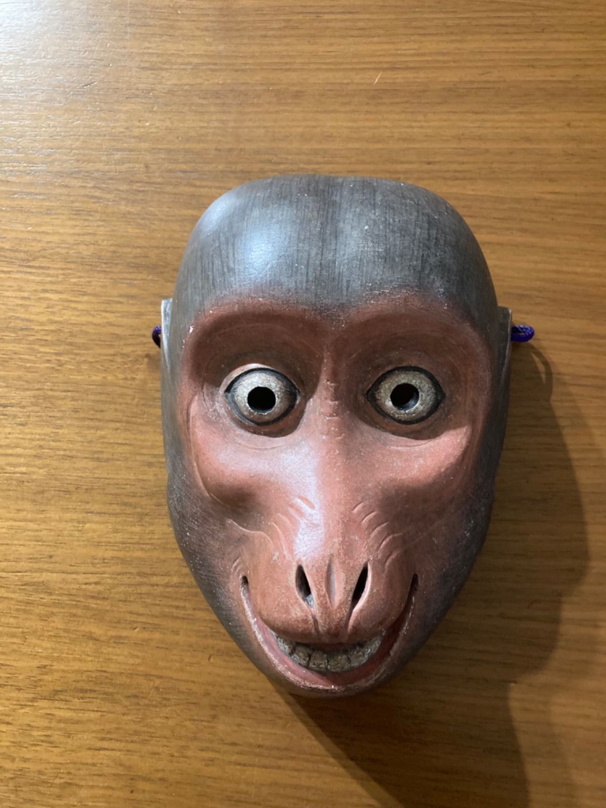 猿の能面 【猿面を作った】Let's make a Japanese mask!木彫り面の作り方 #