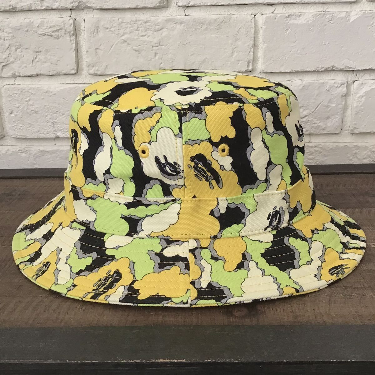 ☆激レア☆ KAWS × BAPE cloud camo ハット Mサイズ a bathing ape hat 