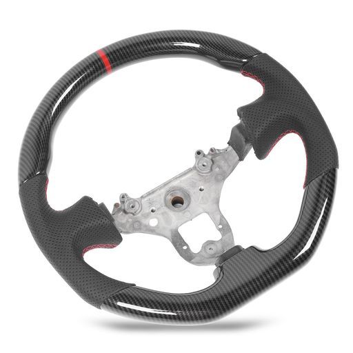 カーボンファイバールックステアリングホイール快適なグリップスカイラインGT-RR341999-2002用