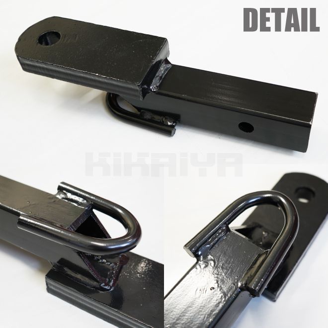 ボールマウント 牽引ループ付 牽引最大荷重 3175kg 2インチ角 ヒッチボール マウント KIKAIYA