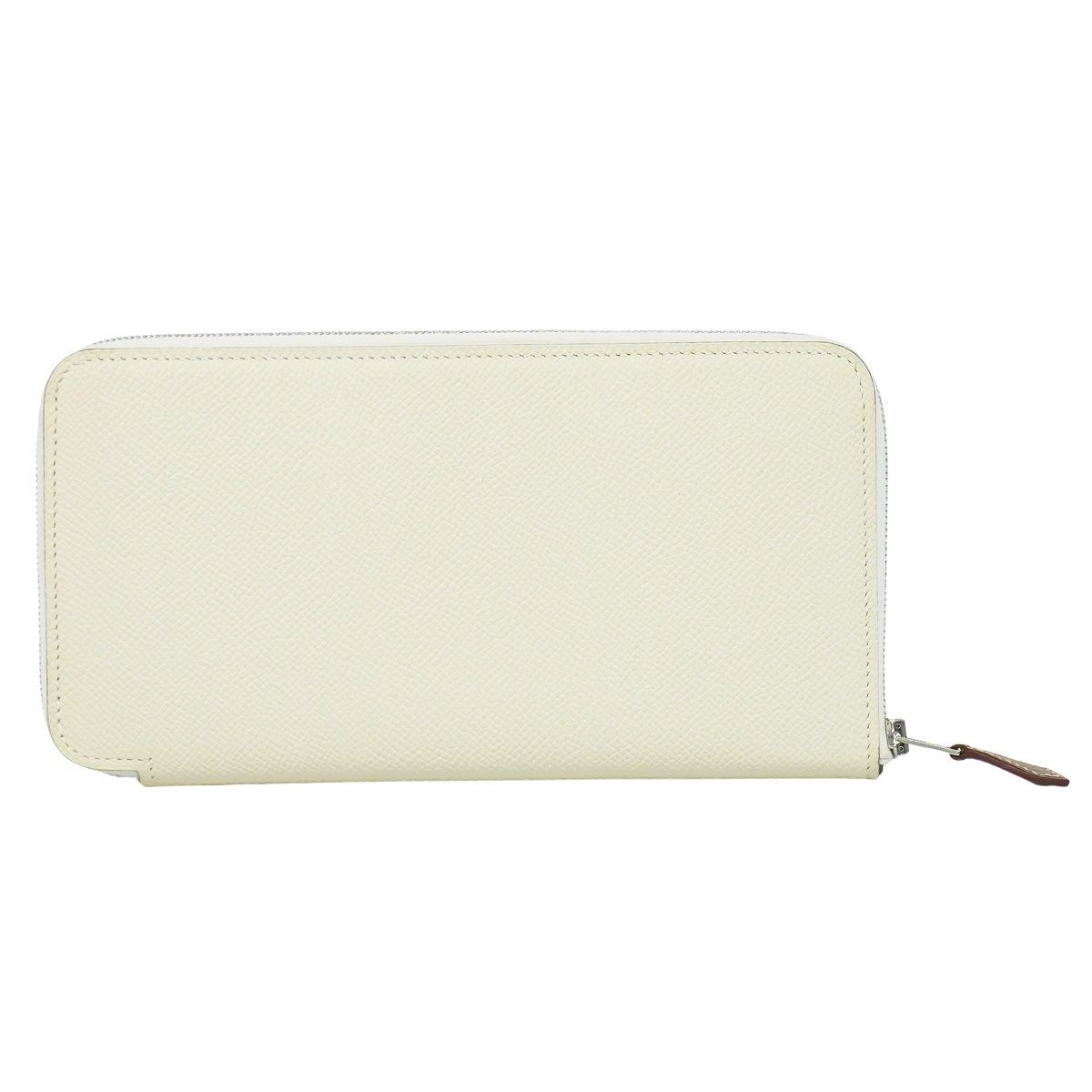 本物 エルメス HERMES アザップ シルクイン ラウンドファスナー 長財布  