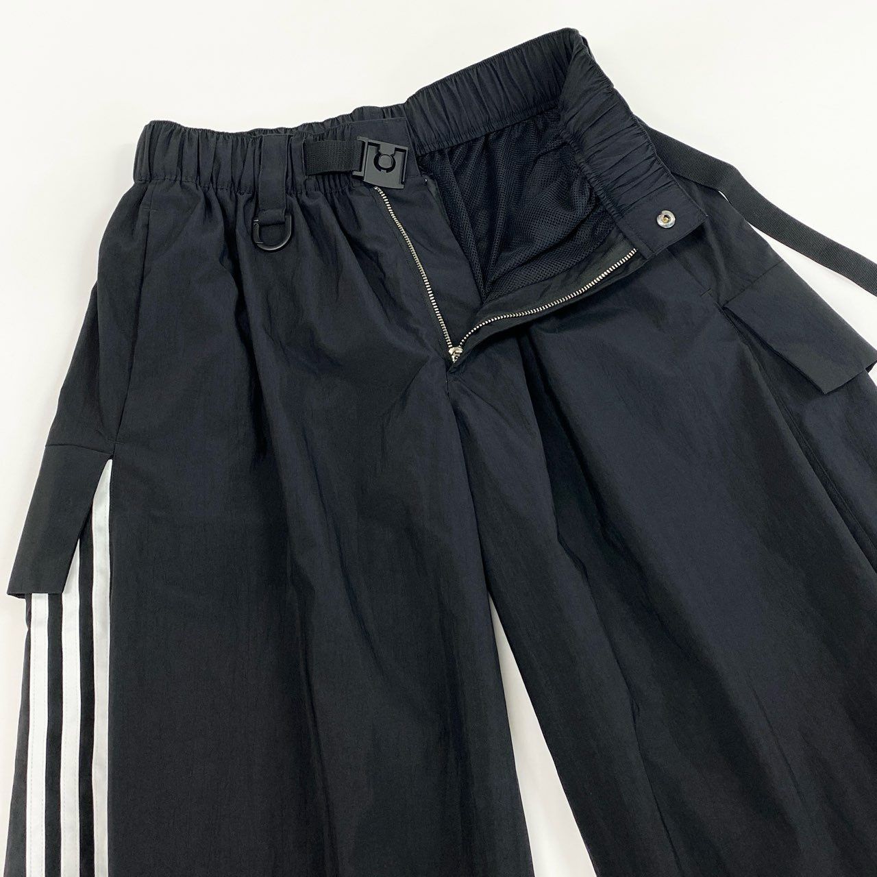 38f9 《美品》 Y-3 ワイスリー 24AW NYL PANT カーゴ トラックパンツ 