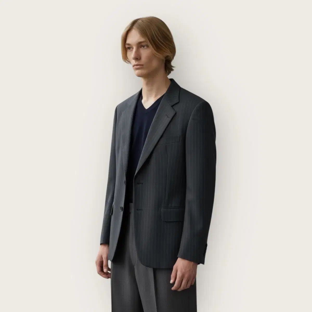 50 Ermenegildo Zegna エルメネジルド ゼニア トロフェオ ウール ブレーザー ジャケット