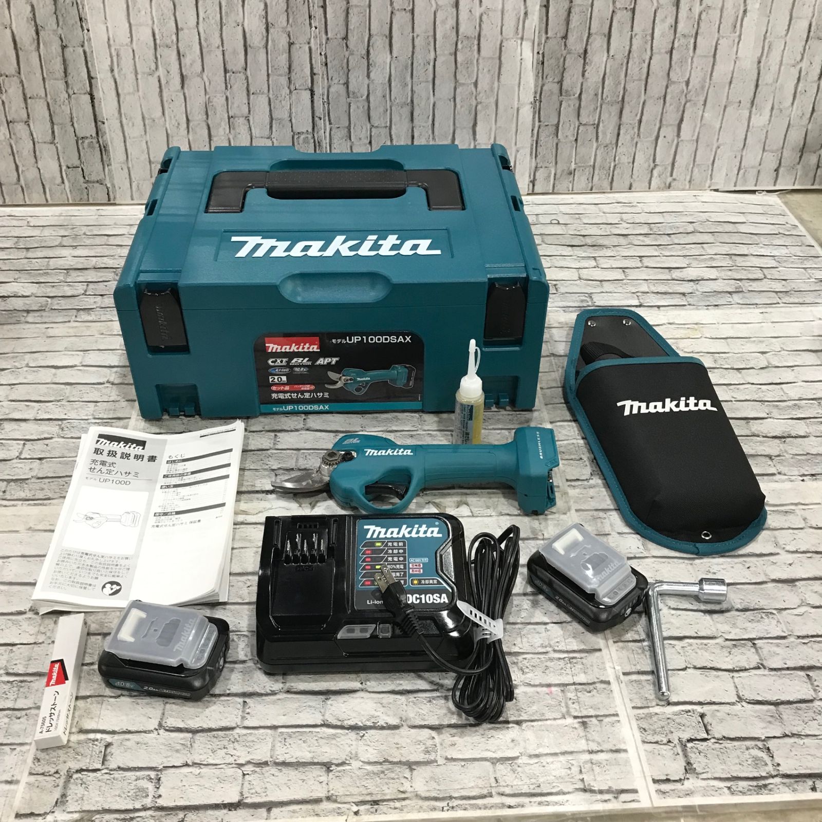 マキタ 10.8V 充電式せん定ハサミ バッテリー ・充電器付き UP100DSAX【川口店】