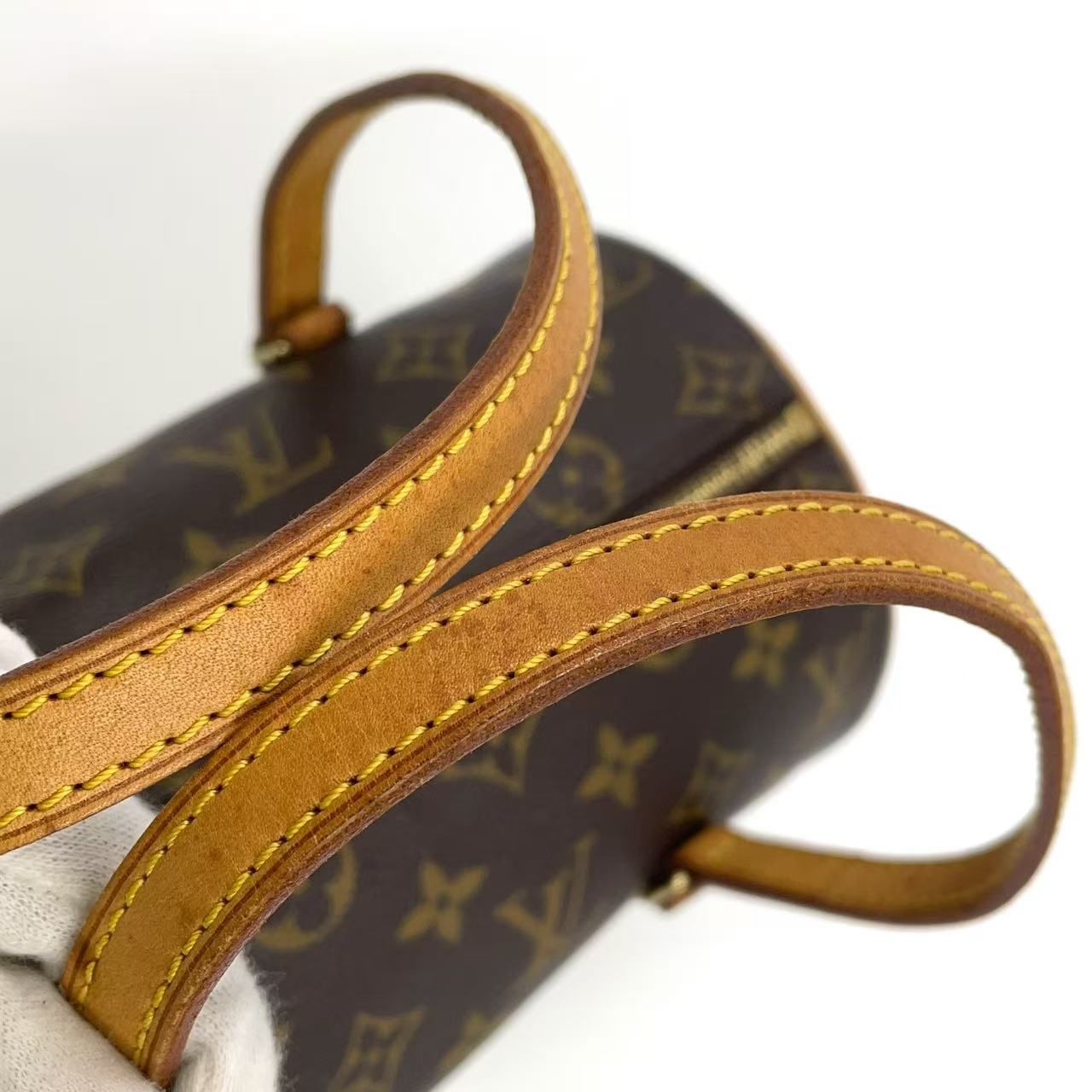 LOUIS VUITTON パピヨン26 モノグラム モノグラム レザー×PVC