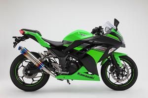 【新品・5営業日で発送】BMS Racing R-EVO フルエキ ヒートチタンサイレンサー 政府認証 Ninja250 ’13～’17 22年騒音規制対応　G4...