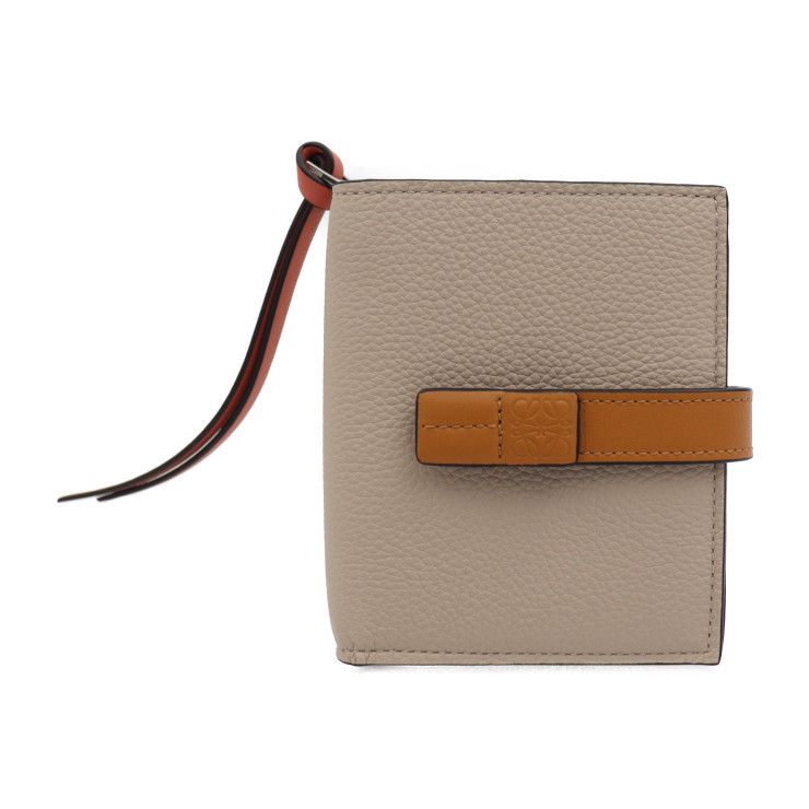 LOEWE ロエベ 二つ折り財布ライトオーツ/ハニー LOEWE ロエベ 二つ折り