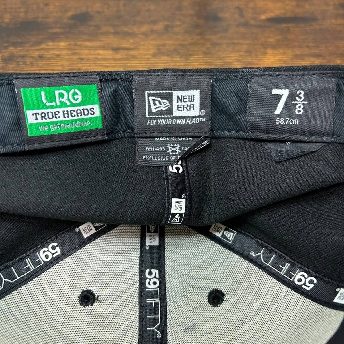 L-59 ニューエラ LRG エルアールジー ヴィンテージcap 激レア1070