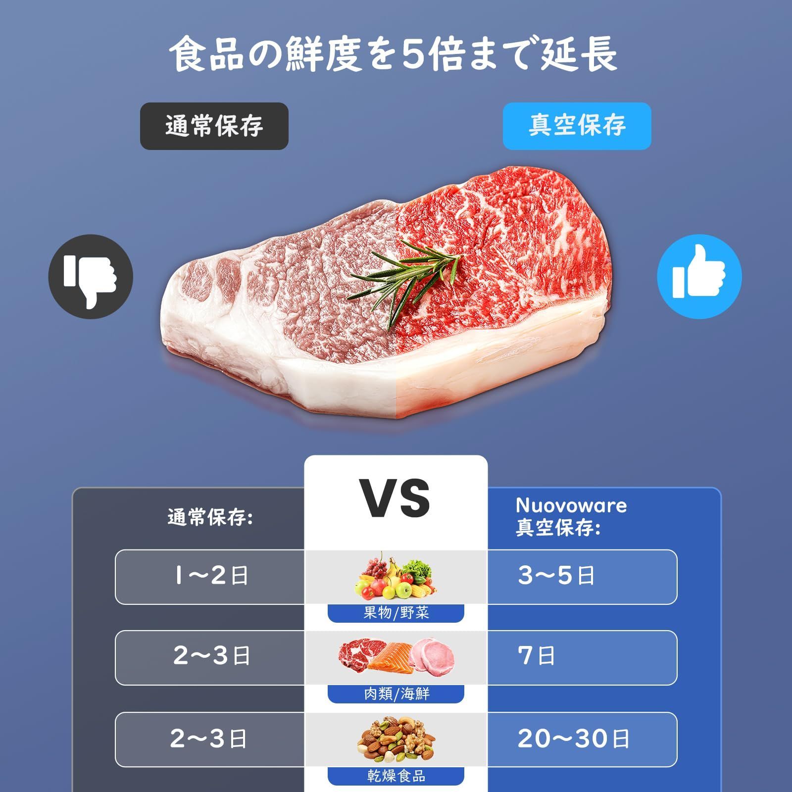 真空パック機 乾湿両用