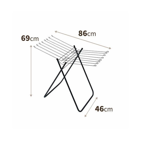 まとめ 天馬 ポーリッシュブラック物干し タオルハンガースタンド PSBK-01 1個 ×3セット