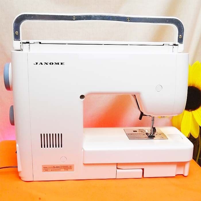 ◇簡単操作◇JANOME家庭用ミシン EQULE980】整備済み品 現品管理番号