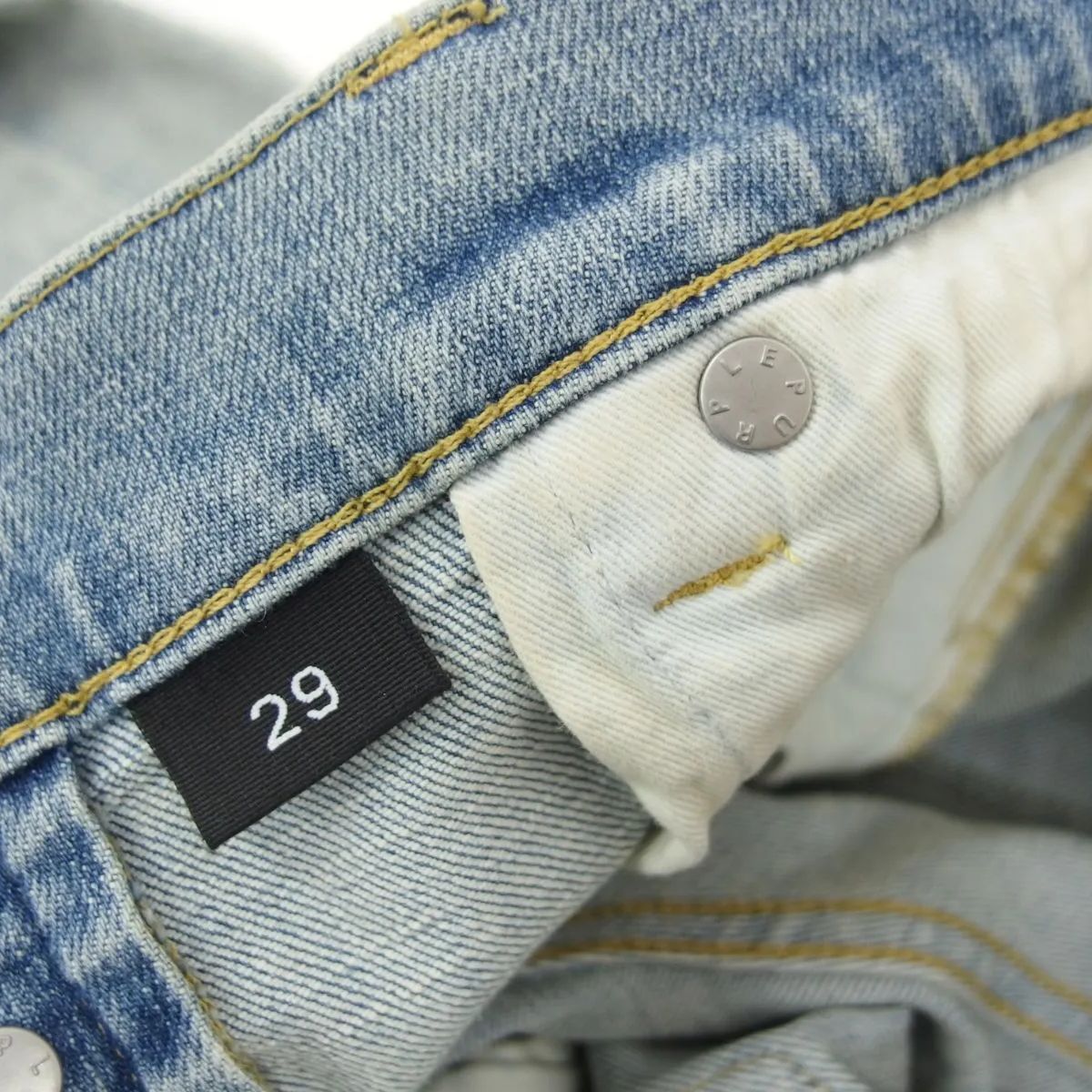 PURPLE-BRAND STYLE NO.P001 スキニーデニム 29 デニム クラッシュ 