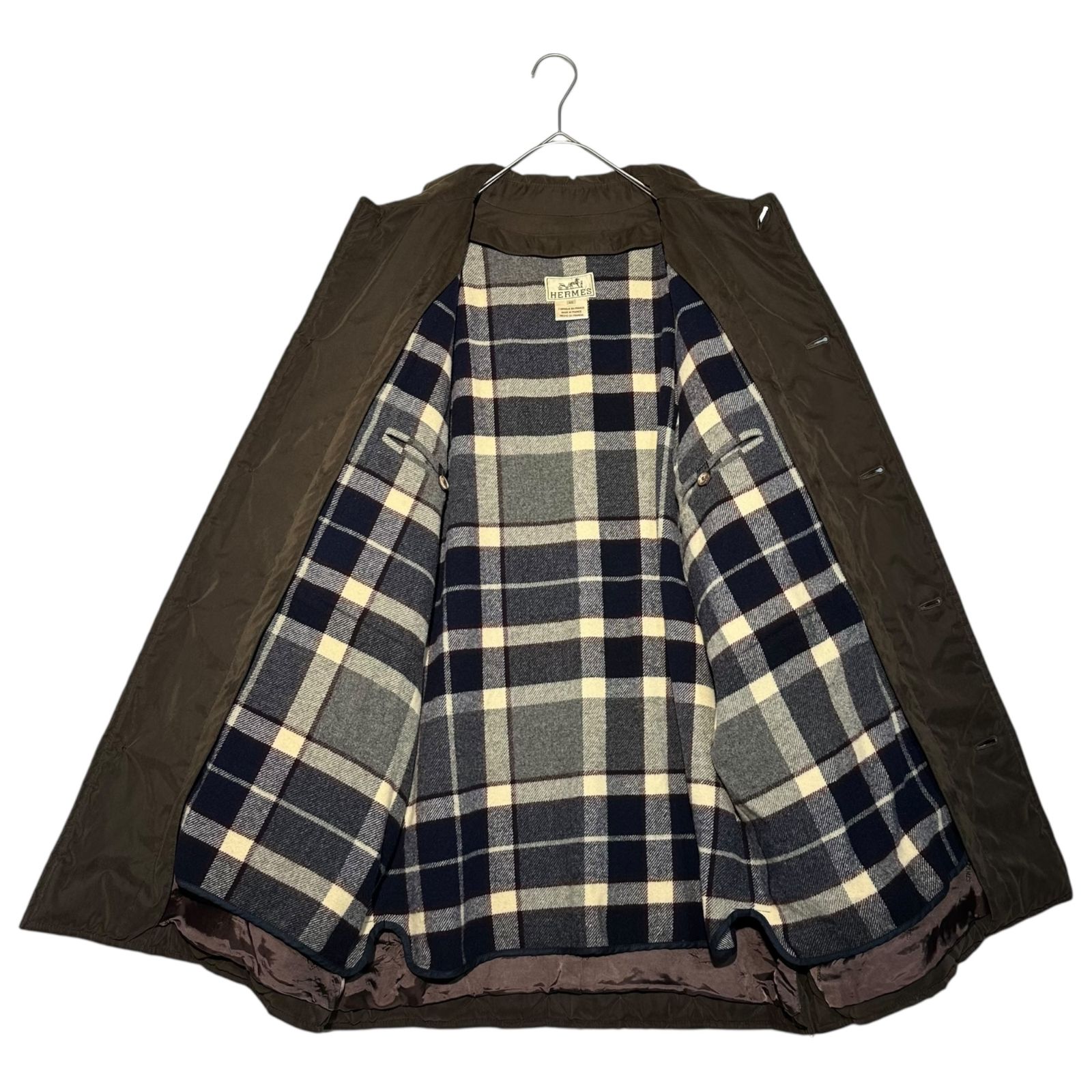 HERMES(エルメス) Quilted coat with liner ライナー付