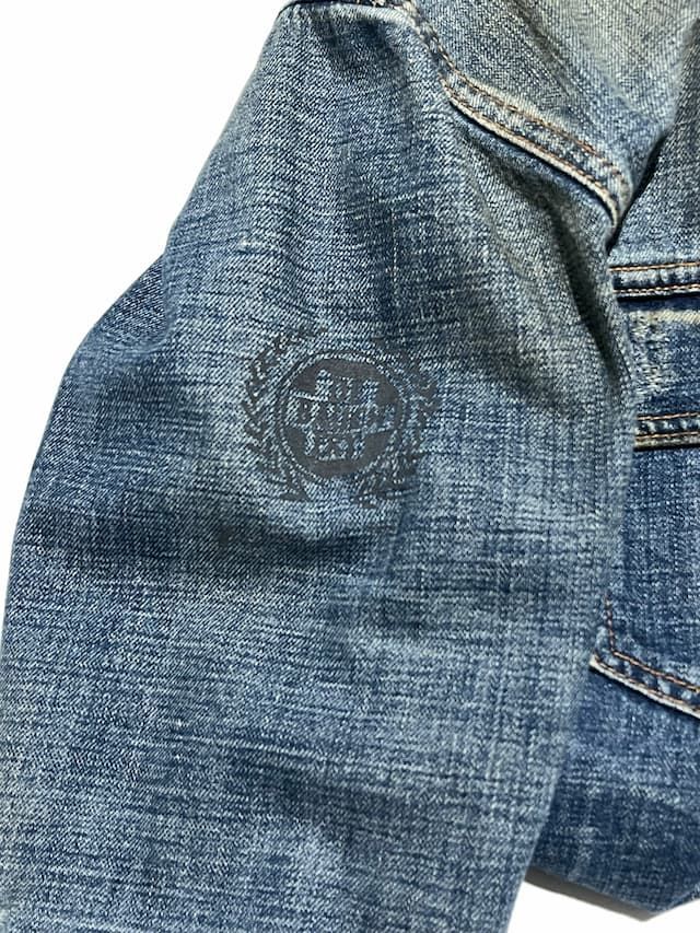 〈超レア・新品・タグ付き・未使用〉EZRA FITCH デニムジャケットM レア EZRA FITCH エズラフィッチ デニムジャケット アバクロ M