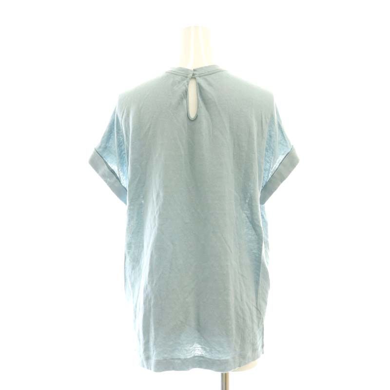 ブルネロクチネリ カットソー Tシャツ 半袖 ラインストーン コットン S ブルネロクチネリ BRUNELLO CUCINELLI 半袖 ラインストーン カットソー