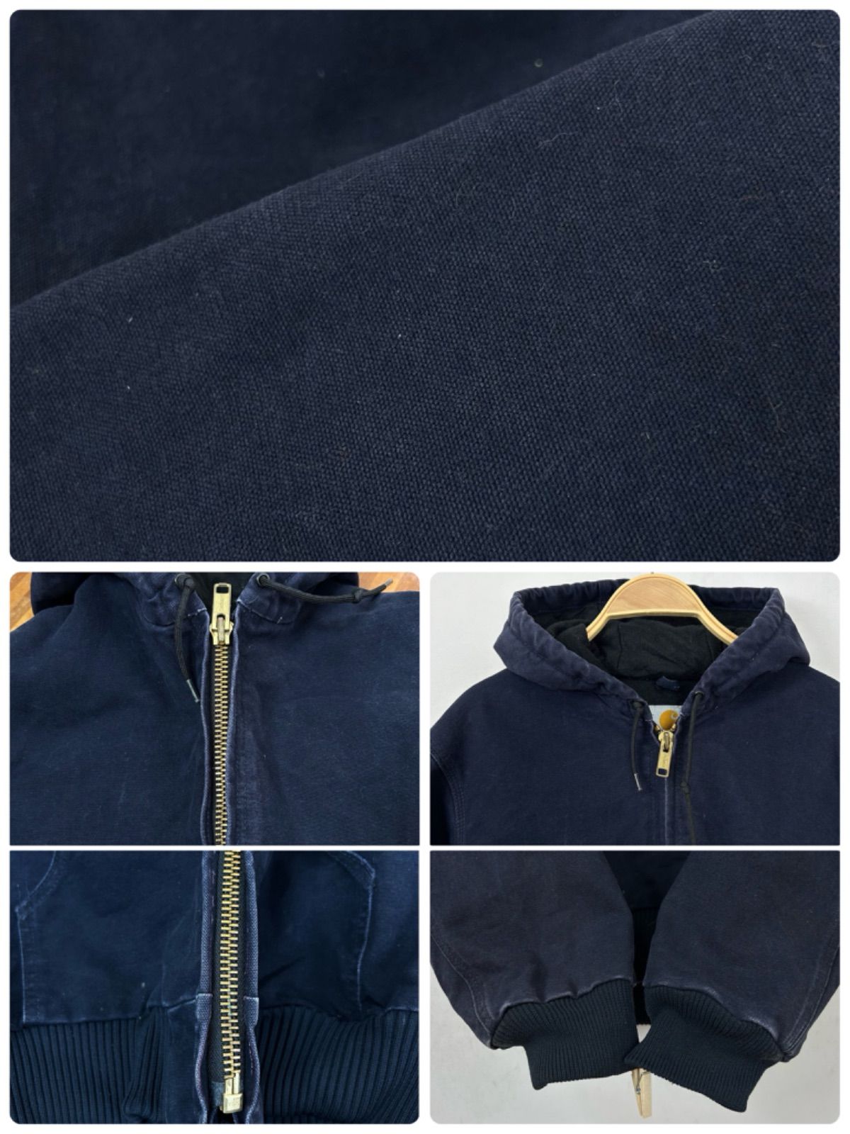 美品 carhartt メキシコ製 J130-MDT アクティブジャケット L Carhartt カーハート ジャケット アクティブジャケット メンズ