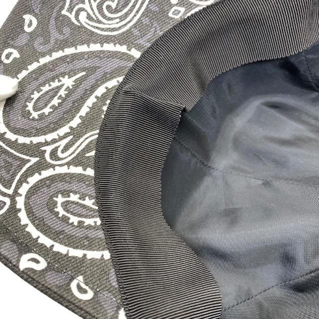 sacai 22ss Sロゴ刺繍 バンダナ ペイズリー柄 キャップ sacai(サカイ) 22SS Bandana Print Paisley Mountain Hood