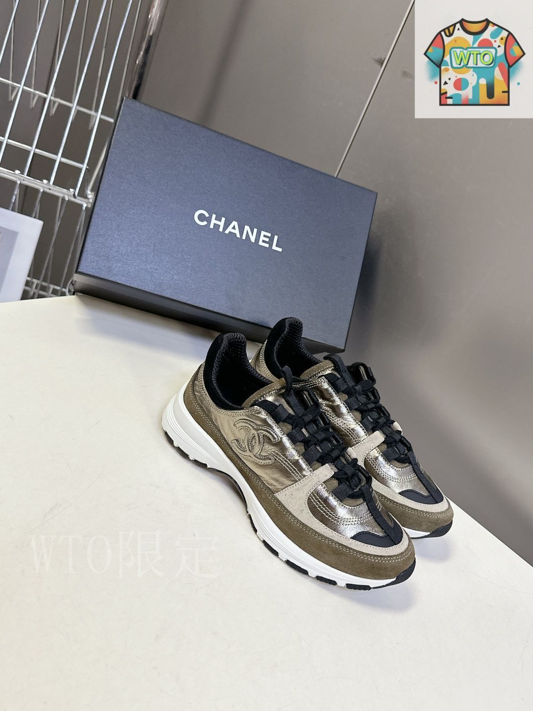 【カジュアル☆おしゃれ25B】 CHANEL スニーカー CHANEL シャネル 25A カジュアル スニーカー08 - メルカリ