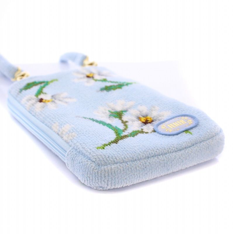 FEILER 花柄 スマホショルダーバッグ feiler ・フェイラー スマホショルダー FEILER ポンポネット