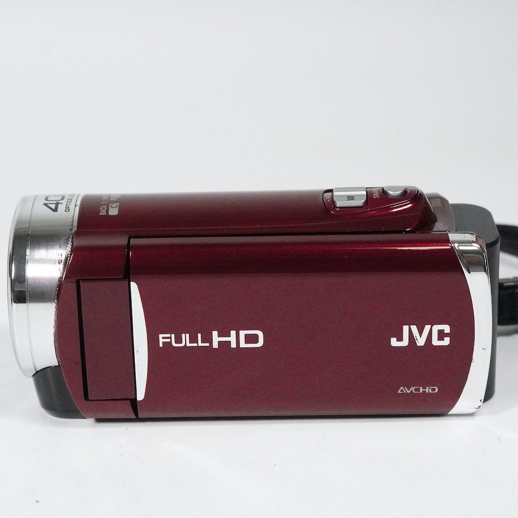 【動作確認ＯＫ】JVC Everio GZ-E117-R　バッテリー２つ 動作確認OK】JVC Everio GZ-E117-G バッテリー2つ - メルカリ