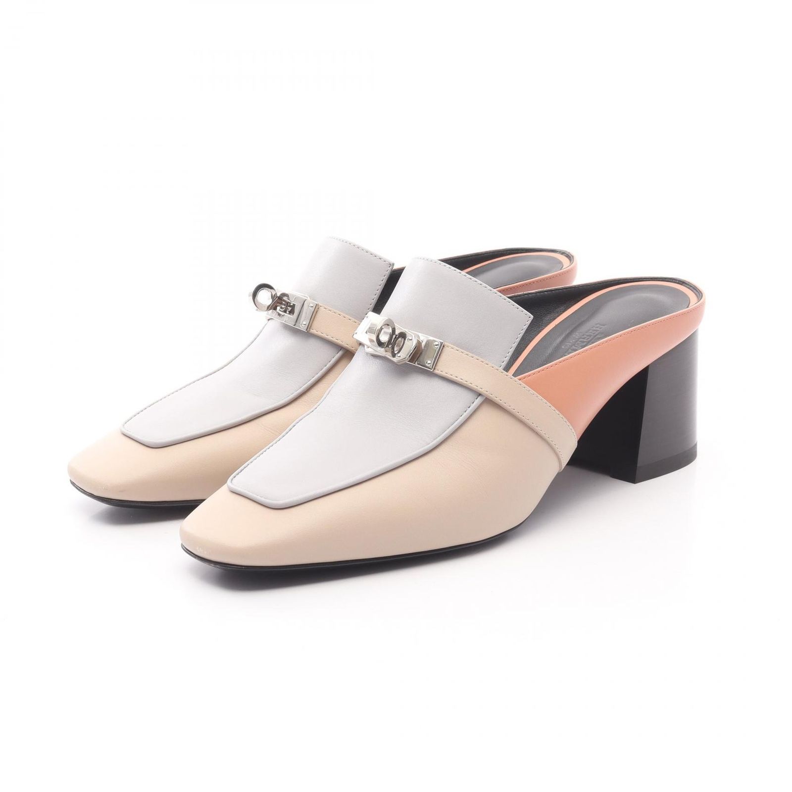 HERMES エルメス Blossom ブロッサム ケリーバックル ミュール