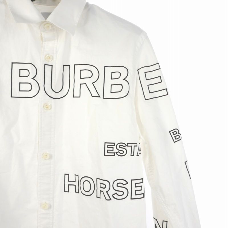 バーバリー BURBERRY シャツ 長袖 21SS ホースフェリー ロゴ